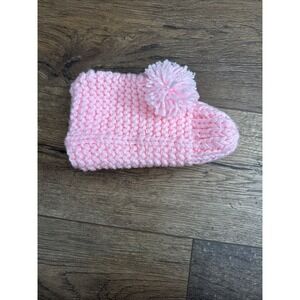 Cozy  Knit Double Yarn House Slippers – Women's Medium Adult Size